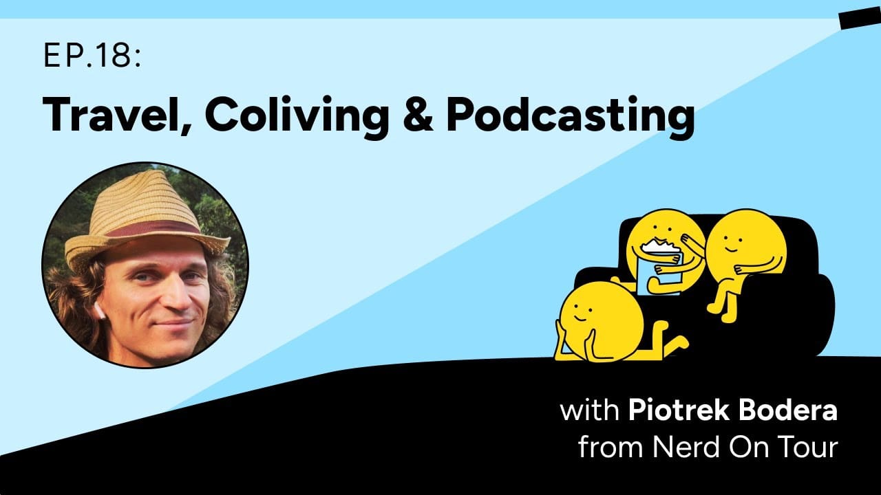 Sharing my nomadic story on Colivers Club podcast