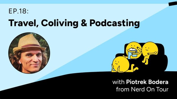 Sharing my nomadic story on Colivers Club podcast